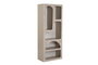 Hanah Home Estantería Estilo Mármol Travertino y Arenisca - 60x150x32 cm, Moderna, Melamina y MDF